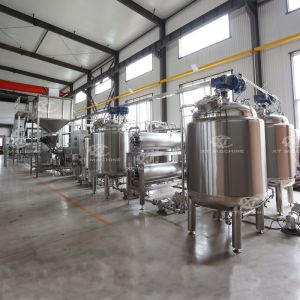 Three-layer Stainless Steel Peanut Butter Cooling / Blending Tank Industrial
