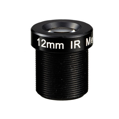 Buy 1/3" 12mm F1.8 Megapixel 1080P M12 Mount Fixed Focal Lens, 12mm security camera lens at wholesale prices