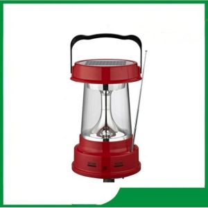 China Portable solar lantern, led solar camping lantern with FM & AM radio, camping solar lantern with sensor for hot sale on sale