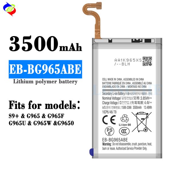 Get More Power with Gray Battery For Samsung Galaxy S9 Plus S9 EB-BG965ABE Compatible