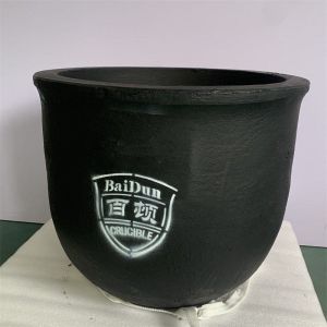 Smooth Surface Finish Silver Melting Crucible Acids And Alkalis Resistant