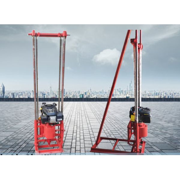 Buy Small Portable 30m Depth Soil Sample Drill Rig Pneumatic Driven at wholesale prices