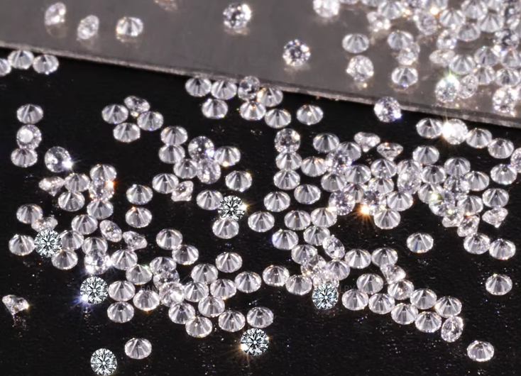 Gems 0.8-2.9mm White CZ Stone Small Size Loose 5A Cubic Zirconia for Women's Jewelry