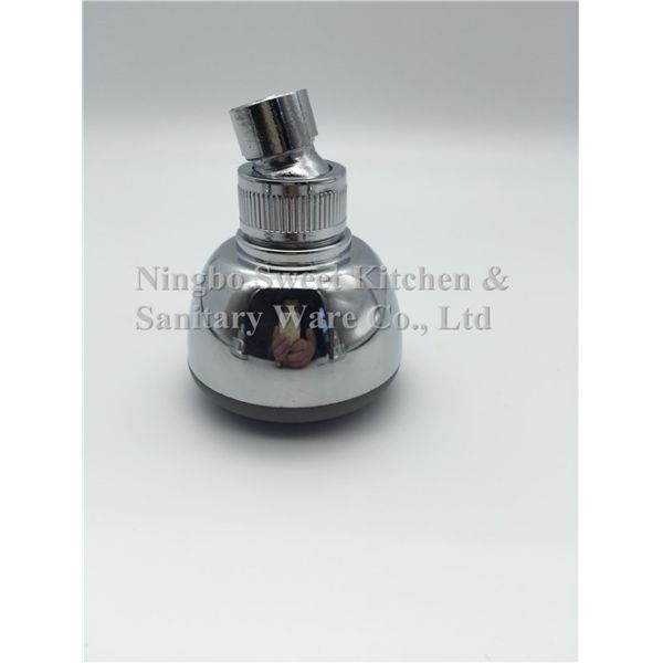 ABS plastic material 3 inch round chrome plating shower head top shower rain shower india