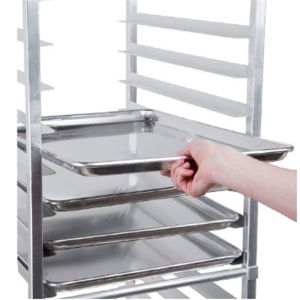 Quality Rk Bakeware China-800X600 Baking Tray Bakery Trolley Oven Rack for sale