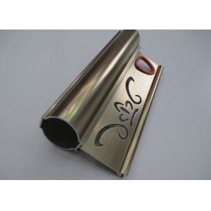 Custom Powder Coating extruded aluminium profiles For Laundry Rack / standard