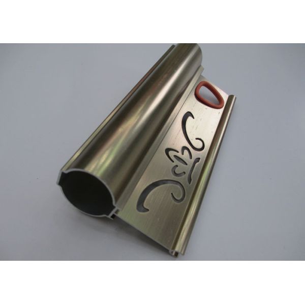 Custom Powder Coating extruded aluminium profiles For Laundry Rack / standard