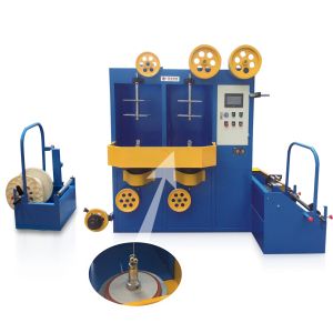 Fire Shield Cable Taping Machine , Double Layer 630 Wire Tapping Machine