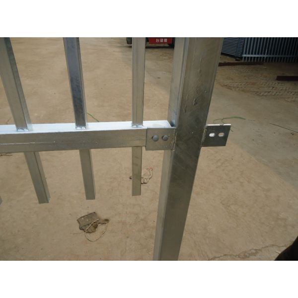 Hot dip galvanized steel garrison fence 2100MM X 2400MM