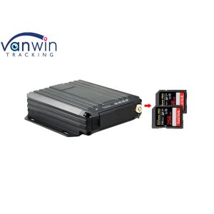 Quality 4 Channel 1080P Dual SD Card Mobile Dvr With 4G GPS Wifi for sale
