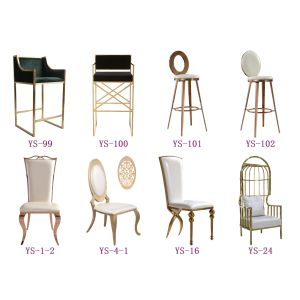 Champagne Gold Wedding Chairs From Furnitrue Exporter (YS-4-1)