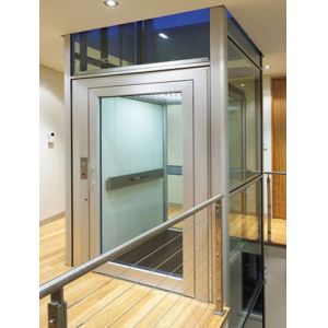 Microcontroller MRL Gearless Elevator 1300KG 12 Persons Machine Roomless