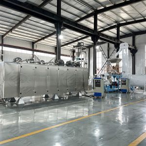 Continuous Automatic dog food production line
