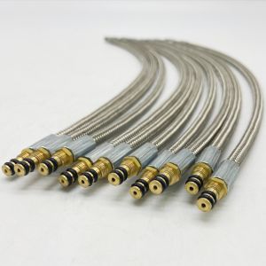 Stainless Steel Wire Braided LPG Hose With Fittings