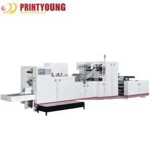 China 100GSM Automatic Paper Bag Making Machine 120mm Side Folding on sale