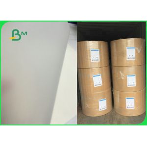 26gsm To 50gsm Greaseproof White Kraft Paper Roll FDA FSC Certified