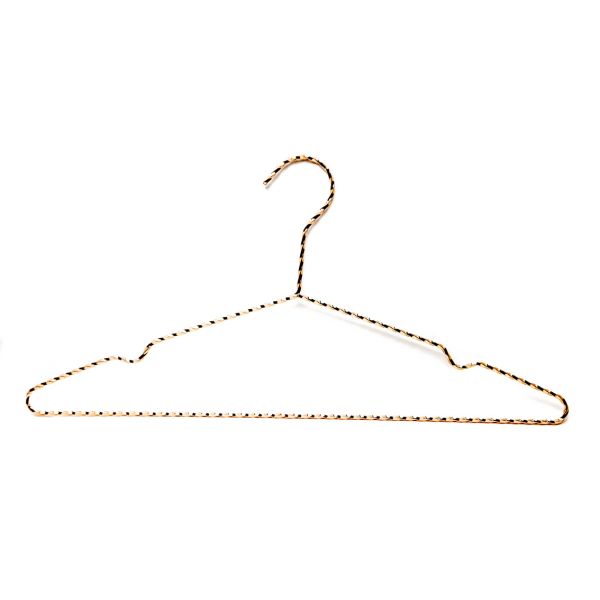 Buy Strong And Durable Slack Polished Economical Chrome Wire Hangers at wholesale prices