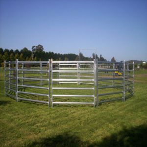 1.8 x 2.1M Heavy Duty Portable Corral Panels For Cattle Yard Panel & Gate
