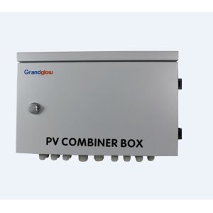 6 Strings Solar PV Combiner Box 1000VDC 6 input 1 output Combination Lock Box