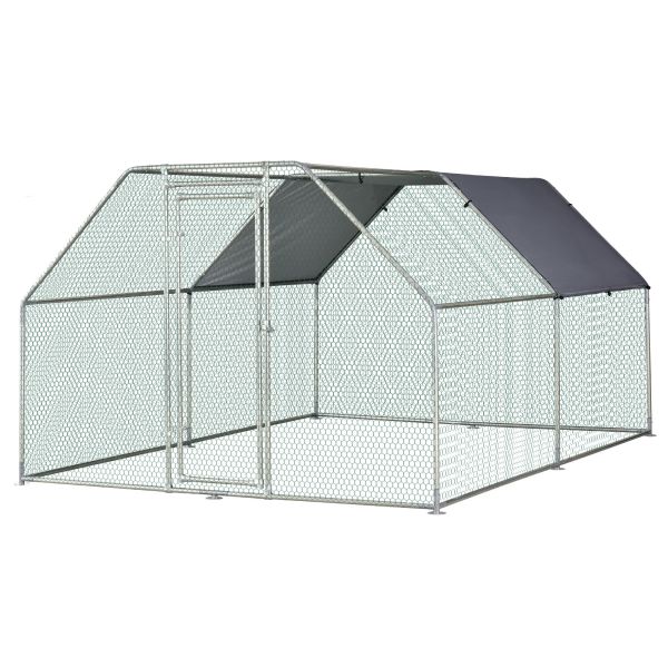 Buy UV Stabilised Polyester Roof D4m Walk In Chicken Cage at wholesale prices