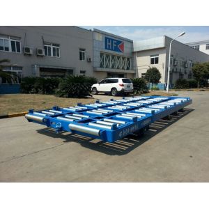 Non Slip 18T Container Pallet Dolly Wear Resistant ISO Certification