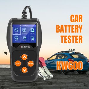 2.4inch TFT Free Update 8-16V Motorcycle Car Battery Tester With Pritner