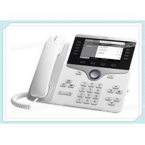 IPv4 And IPv6 CP-8811-K9 Cisco IP Video Phone 8811with Widescreen Grayscale Display