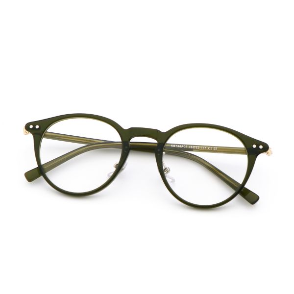 Buy Personality Unique Handmade Acetate Optical Frames Unisex MR 98A06 at wholesale prices