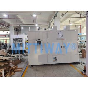 Food display box folding machine