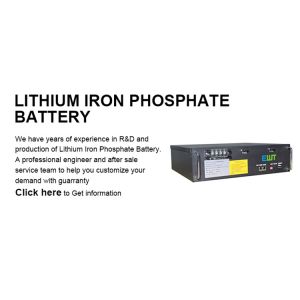 Custom 48V Lithium Iron Phosphate Battery Solar Battery Power System