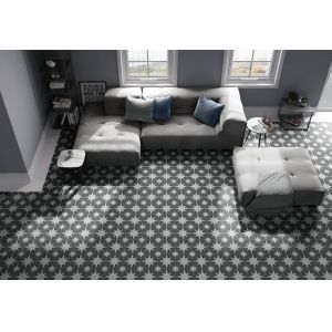 Gray White Ceramic Rustic Tile 250x250mm for Indoor Floor