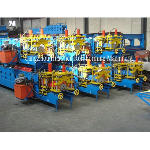 Buy Civilian Buildings Ridge Cap Cold Roll Forming Machine With CE Certification at wholesale prices