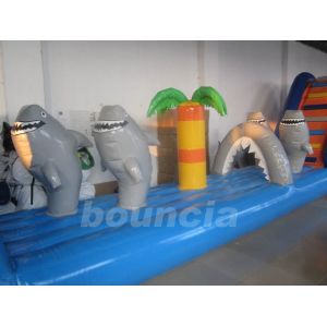 Custom Inflatable Water Sport / Pool Inflatable Water Obstacle Course