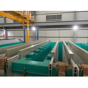 850T/Month Aluminum Anodizing Equipment Line AC 3 Phase 380v 50hz