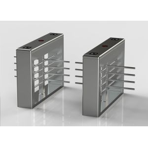 Integrated Security Half Height Turnstile U Shape Wing Access Control System