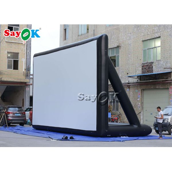 Inflatable Cinema Screen Outdoor Party 9m PVC Inflatable Projector Cinema Screen