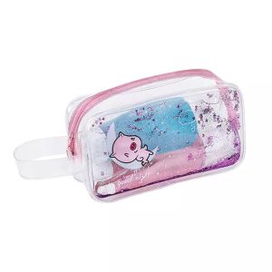 Girls Small Makeup Promotional Clear Cute PVC Cosmetic Bag