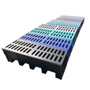 Customized Epdm Rubber Grating Mat For Water Channel Anti-Slip Rubber Mats
