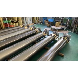 15m heavy duty pneumatic telescopic mast for mobile antenna tower 300kg payloads