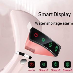 Household Garment Steamer with Fast Heat and Hair Brush Measuring Cup Accessorie