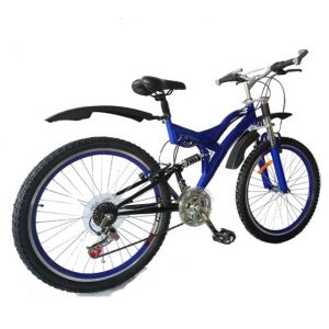 Chinese OEM 26-Inch Mountain Bike with 18 Speeds and Full Suspension Fork Gross