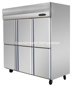 China Vertical Commercial Upright Freezer With Big Capacity R134 / R404 Refrigerant on sale