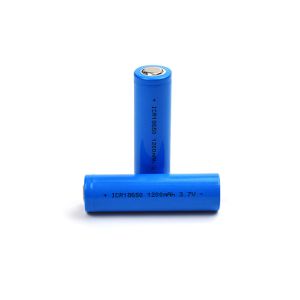 Lithium Ion 1200mAh 3.7 V Battery ICR18650 Rechargeable Cell