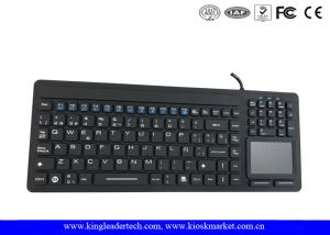 Quality Medical Sealed Keyboard Spanish Layout Touchpad Numeric Pad Function Keys for sale