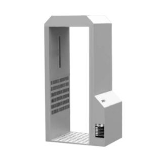 Atomization Disinfection chamber gate tunnel channel