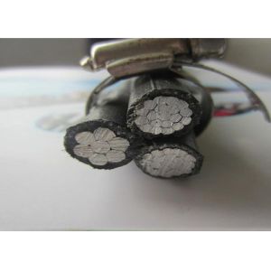 Periwinkle Aluminum Triplex Underground Cable Abc Cable With ACSR Neutral Wire