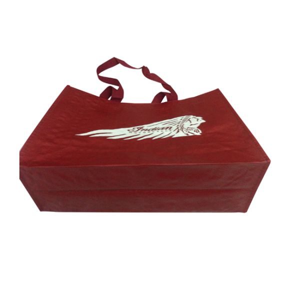 Custom OEM Fashion reusable 130grs PP woven with matte shopping bag In Europe Market