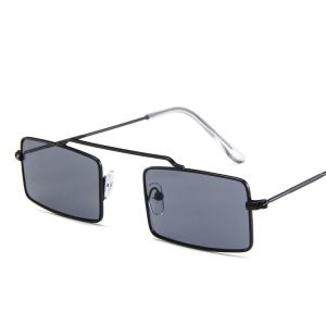 European American Transparent Ocean Sunglasses Single Beam Metal Frame
