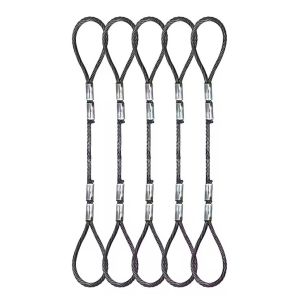 Galvanized Steel Wire Rope Sling with Thimble Ends