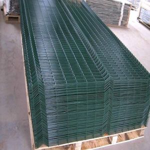 Factory supply decorative roll top 6ft fence powder coated 3d welded wire mesh